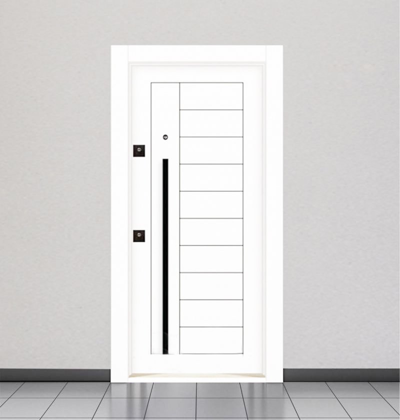White Steel Door RAW6004