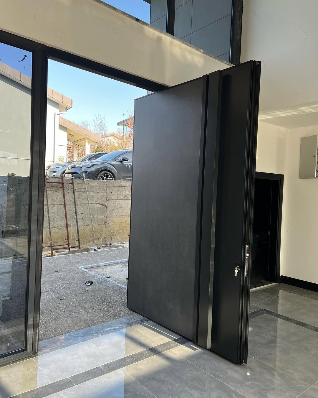 Special Production Pivot Steel Door