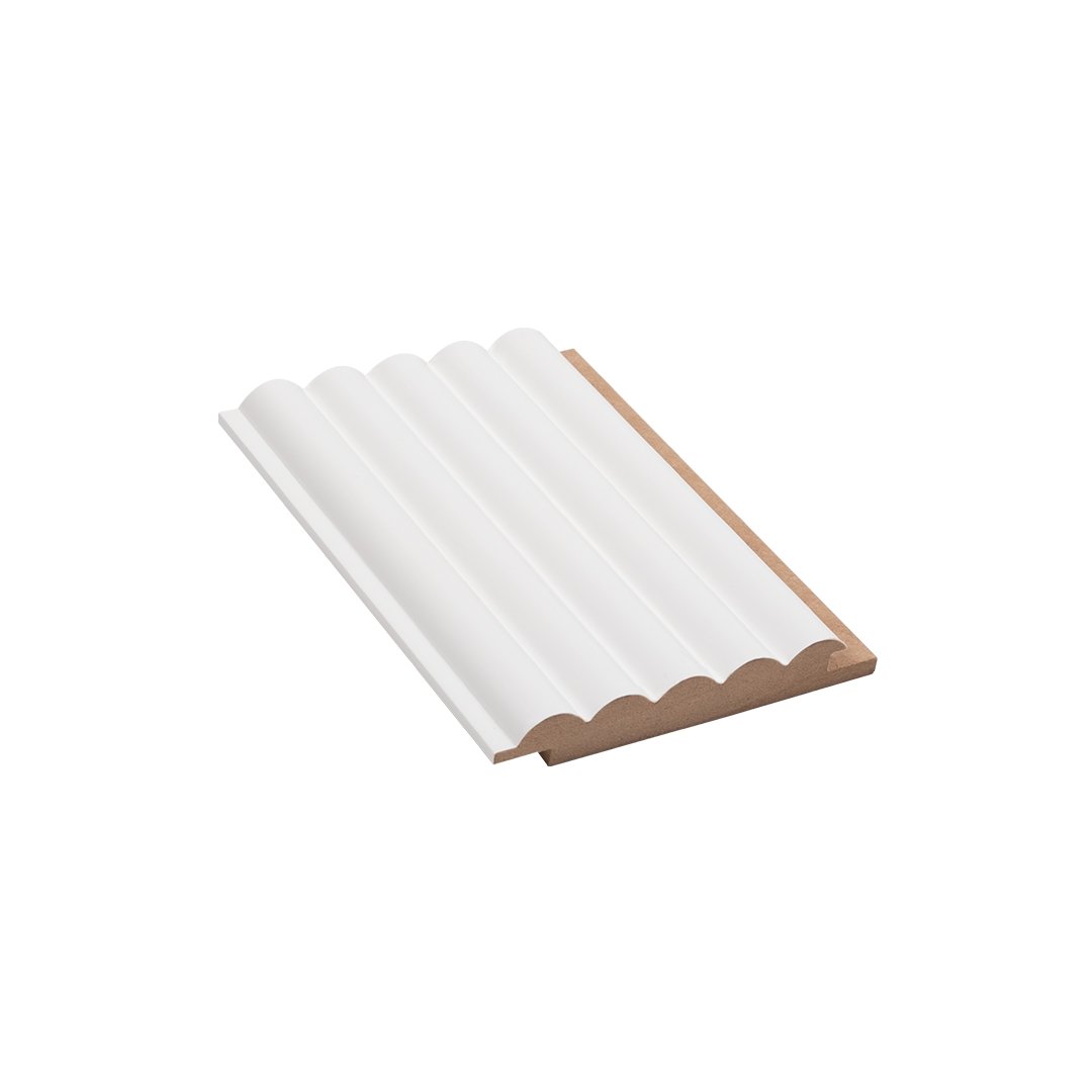 18118B Soft Touch White MDF Paneling Wall Panel