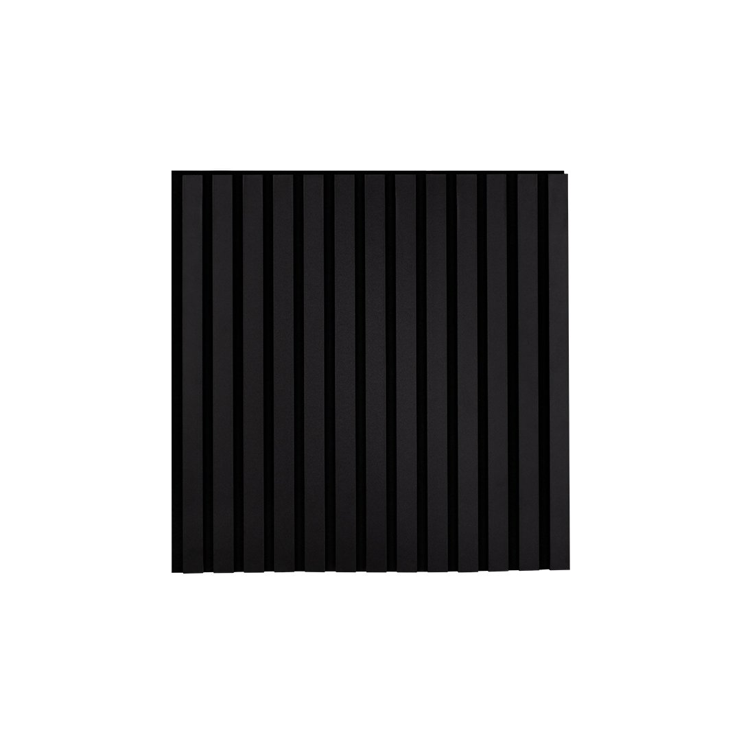 Black Acoustic Wall Panel