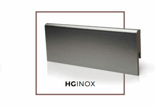 Kale Deluxe 10cm Süpürgelik Galata HG Inox