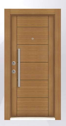 DecoDoor Lüks Seri 5004 Çelik Kapı Alpi Ceviz
