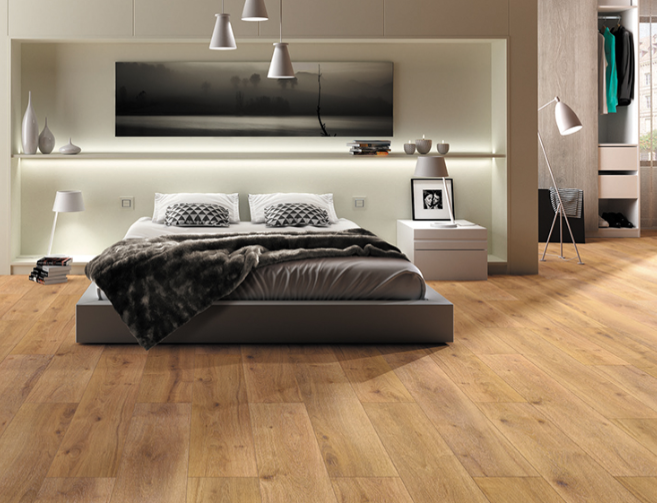 DesignFloor Derzli Laminant Parke 12mm SU GEÇİRMEZ Ontario 224 Vogue Matt